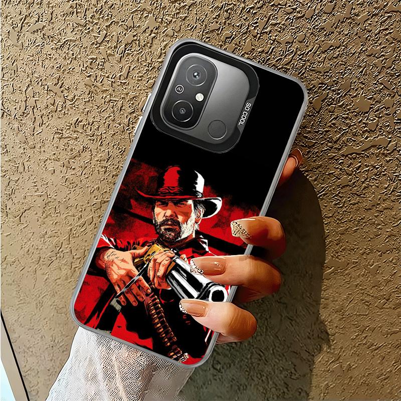 Мягкий чехол для телефона Red Dead R-Redemption для Xiaomi Redmi 15C 15 14C 13C 12C Poco X5 X6 X7 Pro X3 F8 F7 Ultra M8 13 12 Задняя крышка S