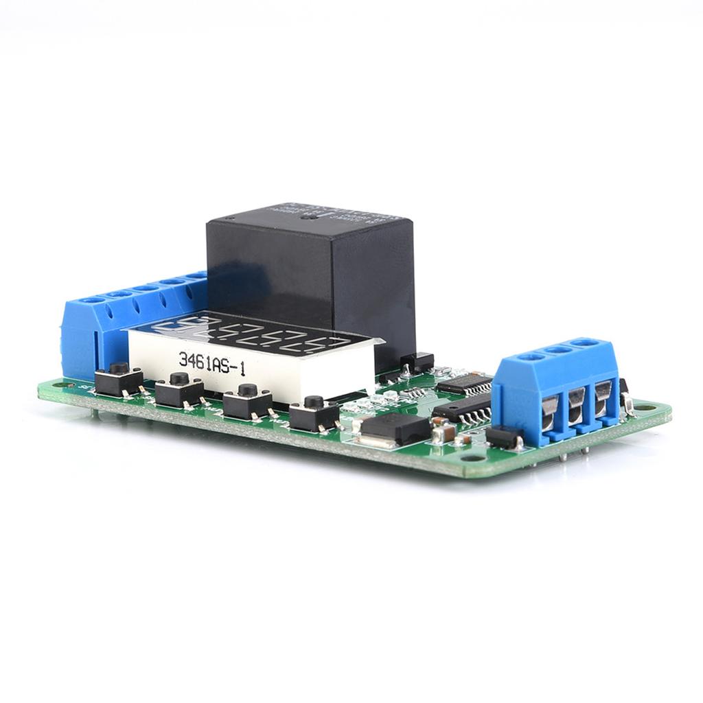 12V Двухканальное многофункциональное реле-таймер DPDT с задержкой, переключатель управления временем DR42A01