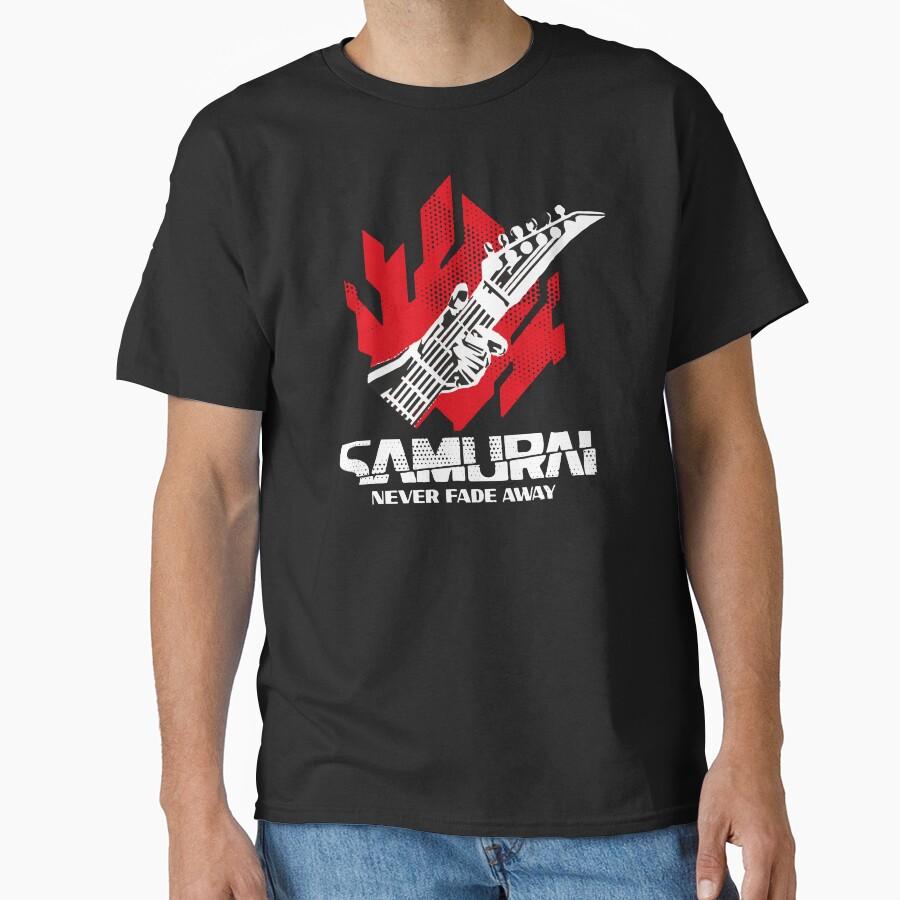 Samurai rock band nerver fade away Classic T-Shirt