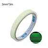 Флуоресцентная лента Разные размеры Предупреждающие наклейки Зеленая светящаяся лента Светящаяся в темноте Самоклеящаяся