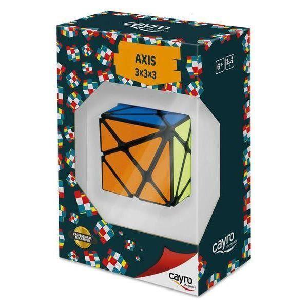 Cayro -YJ8320 Cube Magique Impossible 3 Faces Axis, Multicolore (YJ8320) - 8320YJ