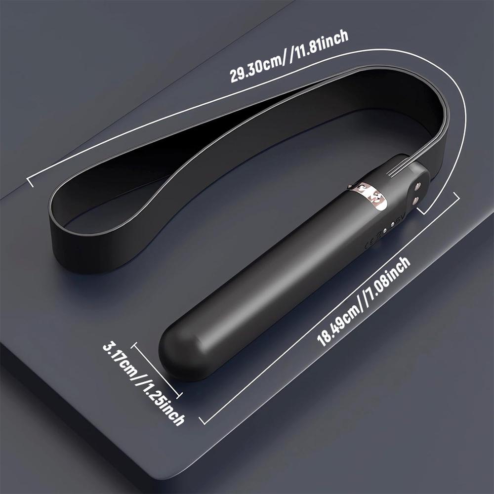 Multi-Frequency Leather Whip Vibrator for Master-Servant SM Roleplay and Foreplay