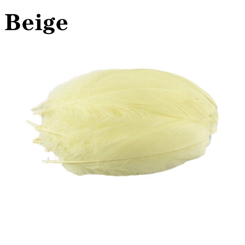 100 шт., натуральные гусиные перья, плюмы, белые перья для свадебной вечеринки, рождественские поделки, сделай сам, украшения, аксессуары для изготовления ювелирных изделий