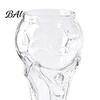 Football Celebration Mug 2Pcs Trophy Beer Mug, Clear Tall Glass, Football-Themed Stein, Sports Fan Glass Drinking for Game Day Parties BBQ Bar