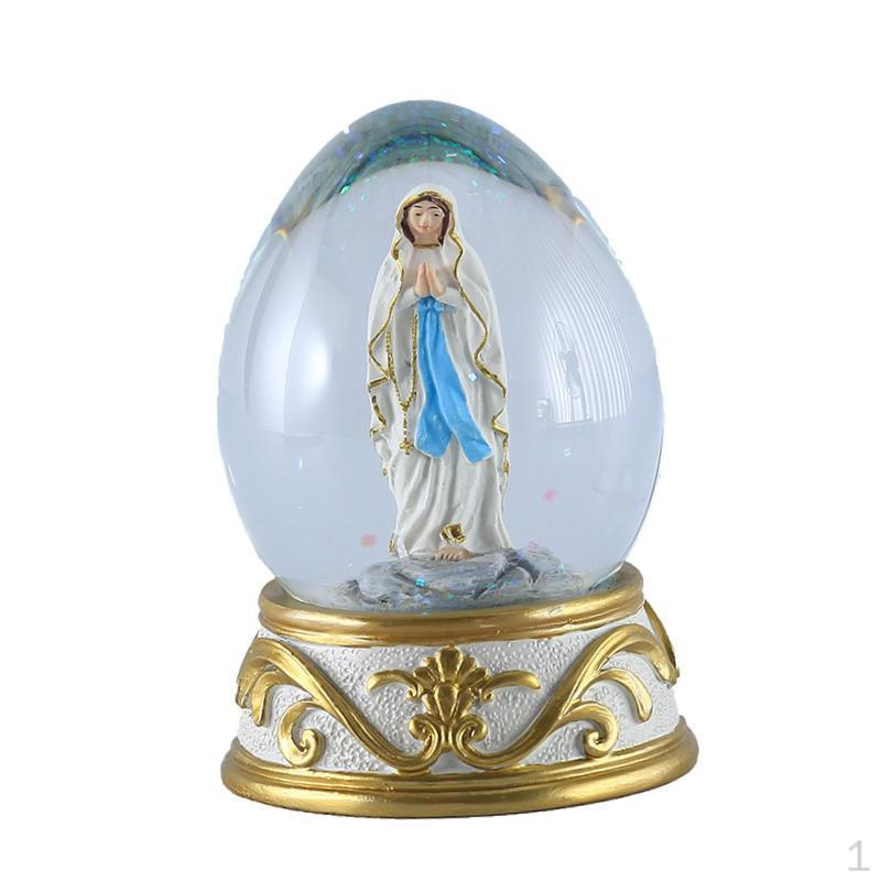 Blessed Mary Decorative Virgin Statue Figurine Collection Christian Decor Desktop Ornament Christmas
