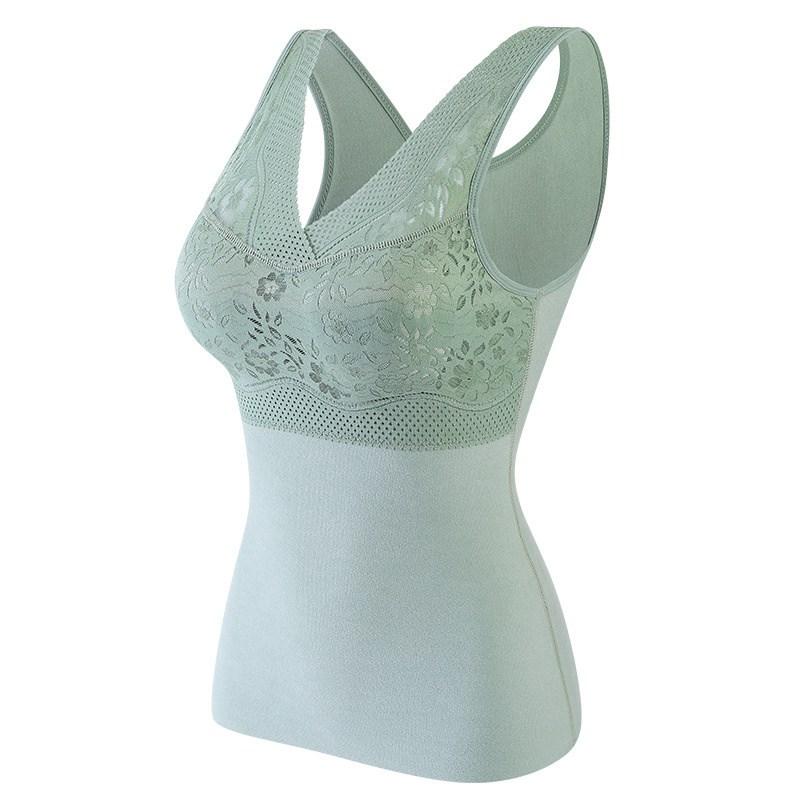Thermal Underwear Undershirt Thermo Shirt Clothing Warm Thermo Lingerie Plus Size Vest Inner Wear Woman Winter Top
