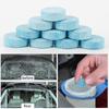 5PCS Blue Car Window Cleaning Wash Super Concentrated Wiper Tablet Effervescent Tablet Stain Remover Car Cleaning Detailing