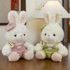 Fluffy Bunny Soft Stuffed Toys With Hats Rabbit Stuffed Animal  Party Supplies