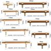 Furniture Hardware Pull Handles Gold Wardrobe Pulls Door Handles Dresser Knobs Furniture Handles