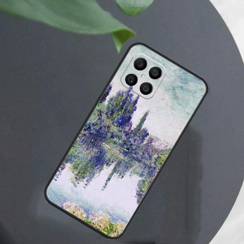 Чехол для Honor Magic 8 7 5 6 Pro с картиной Клода Моне Для Honor 200 400 Lite 50 70 90 X8c X8b X9a X9b X9c X9d Win