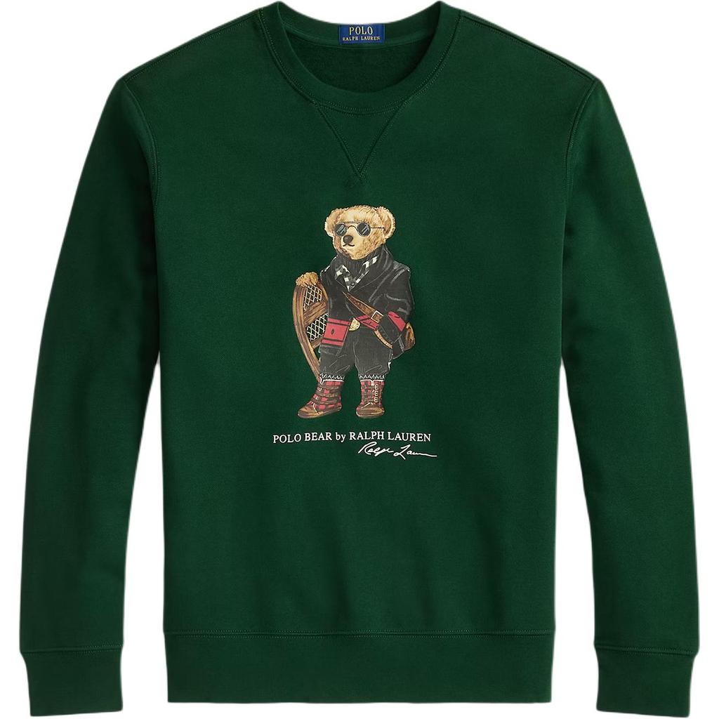 Polo Ralph Lauren Свитшот с принтом Polo Bear с круглым вырезом Мужской свитшот 710981794-001