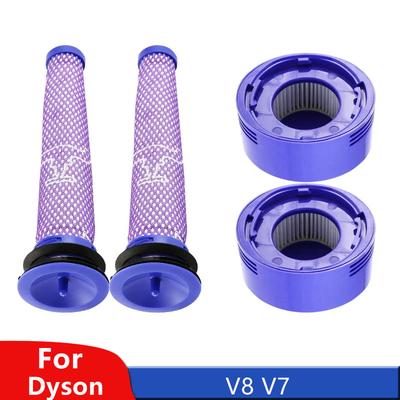 HEPA Фильтр для Dyson V8 V7 Аксессуары Робот-пылесос Моющийся Фильтр Замена Чистка Запасные Части