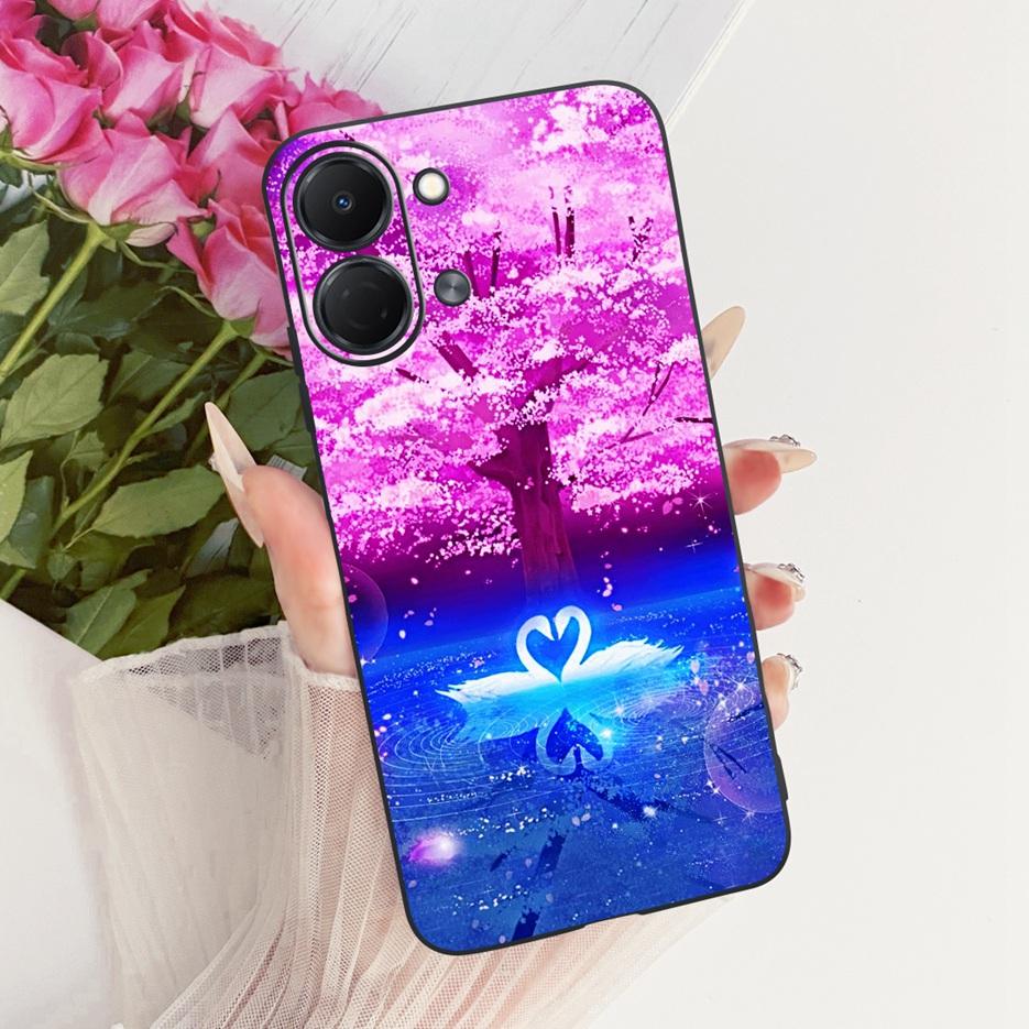 For Tecno Spark GO 3 5G Case KN3 Colorful Flowers Luxury Painted Cover Soft TPU Phone Case For Tecno Spark GO 3 SparkGo 3 Fundas