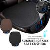For Hyundai Breathable Ice Silk Car Seat Cushion Non-slip and Wear-resistant Solid Color Seat Cover N Line I20 I30 Sonata Tucson Y3