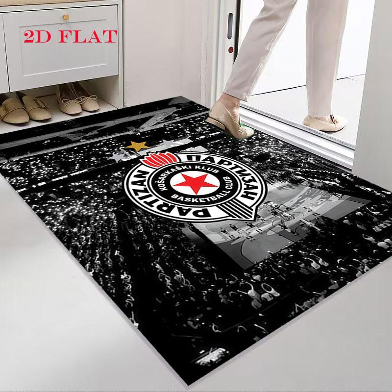 Partizan logo Carpet Rug for Living Room Bedroom Home Sofa Decoration,Kids play Nonslip Floor Mat