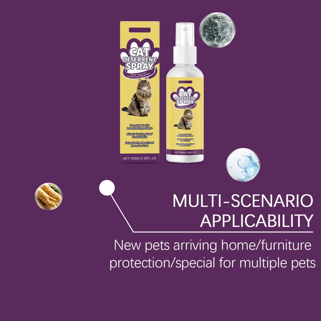 Спрей от насекомых, Царапина на диване, Не раздражающий, Без следов, Подходит для использования в помещении и на улице 100 мл