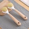 Sisal Household Pot Brush Beech Dishwashing Brush Long Handle Pot Brush Kitchen Non-oil Cleaning Brush Brush Pot