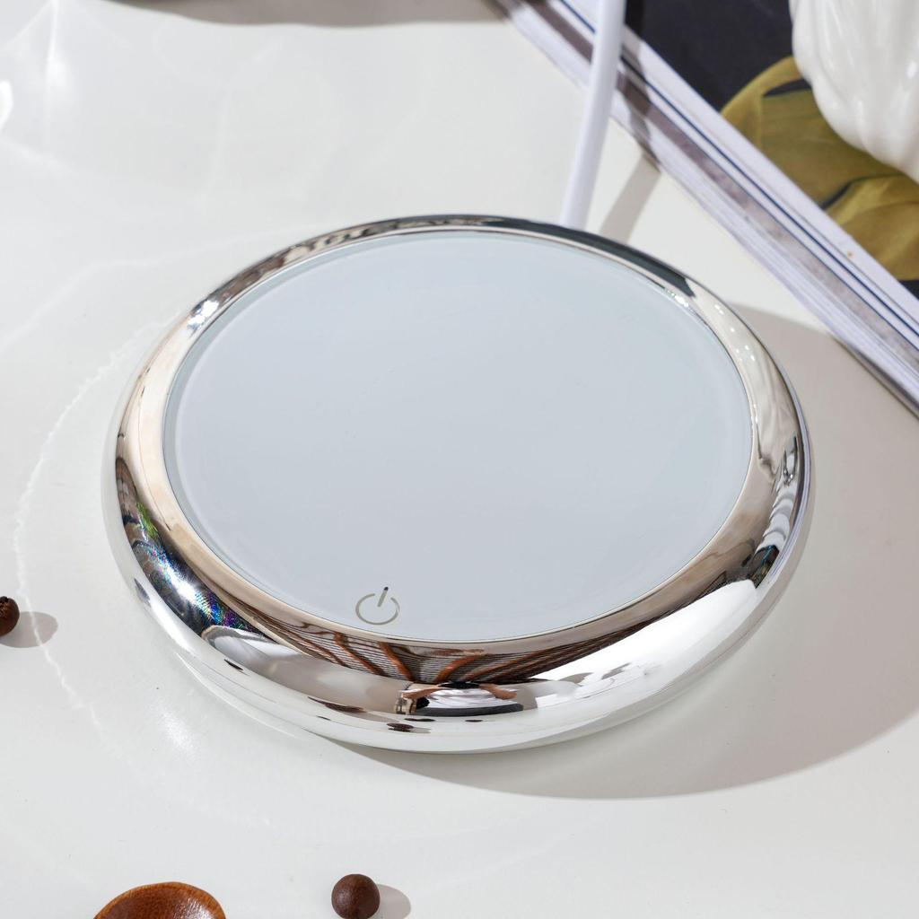 Light Luxury Ceramic 55 Degree Warm Cup Automatic Constant Thermos Cup Insulation Pad Smart Mug Water Cup Gift Box Souvenir