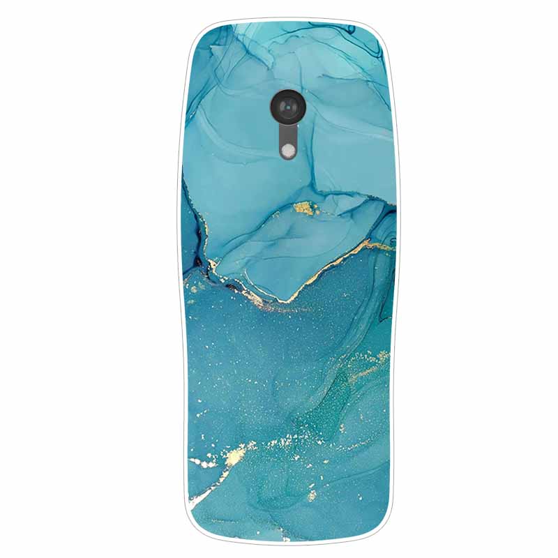 For Nokia 3210 2024 Case Transparent Soft Silicone TPU Marble Back Covers for Nokia3210 4G 2024 Phone Cases Clear Bumper Cover