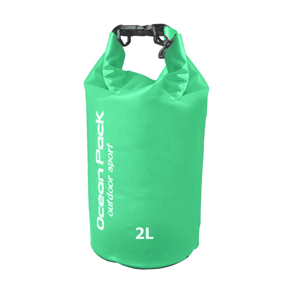 2L/3L/5L/10L/15L ПВХ водонепроницаемый сухой мешок карман для дайвинга на открытом воздухе складной мешок для хранения пляжный плавание сумка рафтинг река океан рюкзак