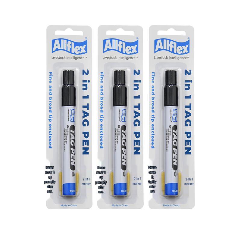 Маркер-ручка для ушных бирок York Allflex Два в одном