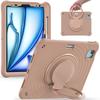 Rotating Stand Case IPad Pro 13 Air 6 Silicone Shockproof Cartoon Wave Design