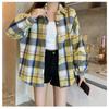 [Shop  ] Women S 8 Color Fit Pretty Big Size Check looSe Fit Shirt wdmS Wbl tS14642170