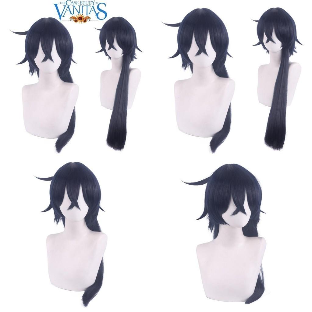Vanitas Cosplay Wig In Blue-black The Ultimate Choice For Anime Fans