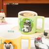 Керамическая кружка SHUNXIANG SUPREMO CAT с кавайным рисунком, чашка для завтрака и молока, милая посуда для напитков, кофейная кружка, детские чашки для воды, подарок