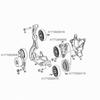 M177 Idler Pulley 1772020119 for Mercedes Benz W205 W213 W463 AMG  C63 E63 G63