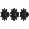 3 шт. стальная звездочка приводная шестерня 8 мм шаг 6 мм D отверстие 10 зубьев набор комплект 530710060010