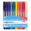 Teranishi Chemical Magic Aquatex 10 Water-Based Pen, Slim, Colors, MAQ70C-10