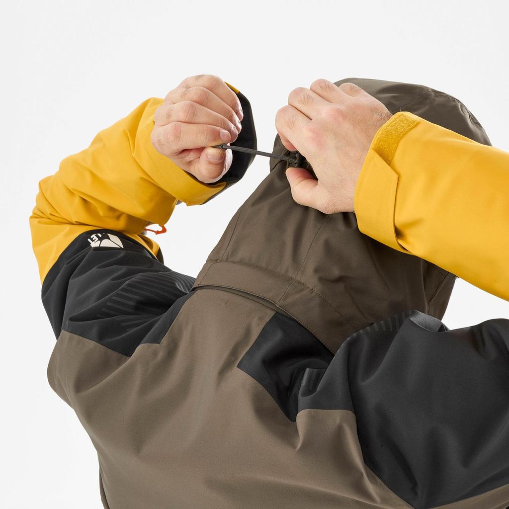 Лыжная куртка Telluride Jacket MIV9215 Deep S [Millet] Мужская Jungle/Saffron (НОВЫЙ ЛОГОТИП)