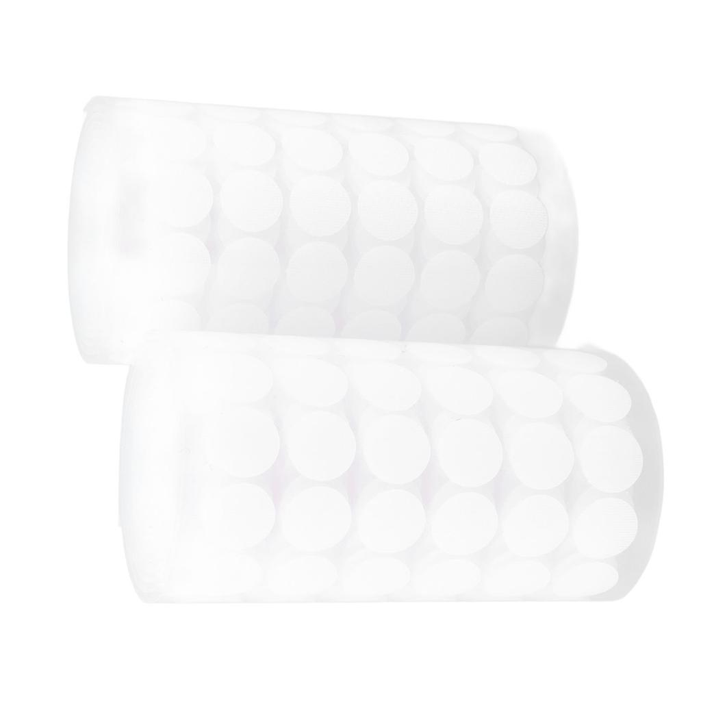 2 рулона 504 пары 1,5 см крючки и петли точки белые самоклеящиеся ленты точки липкая лента