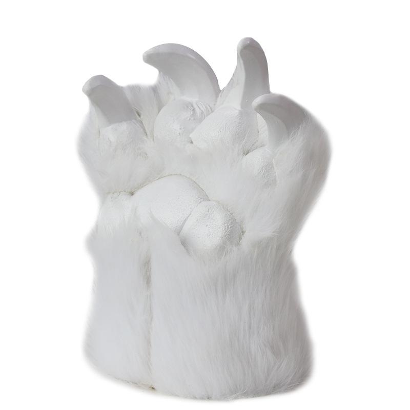 New Plush Bear Paw Gloves Halloween Cute Animal Claws Cosplay Funny Costume Props