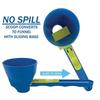 Durable PP Material Mess-Free Protein Powder Scoop - Sliding Funnel for Milk & Supplements, Kitchen Gadget for All Occasions