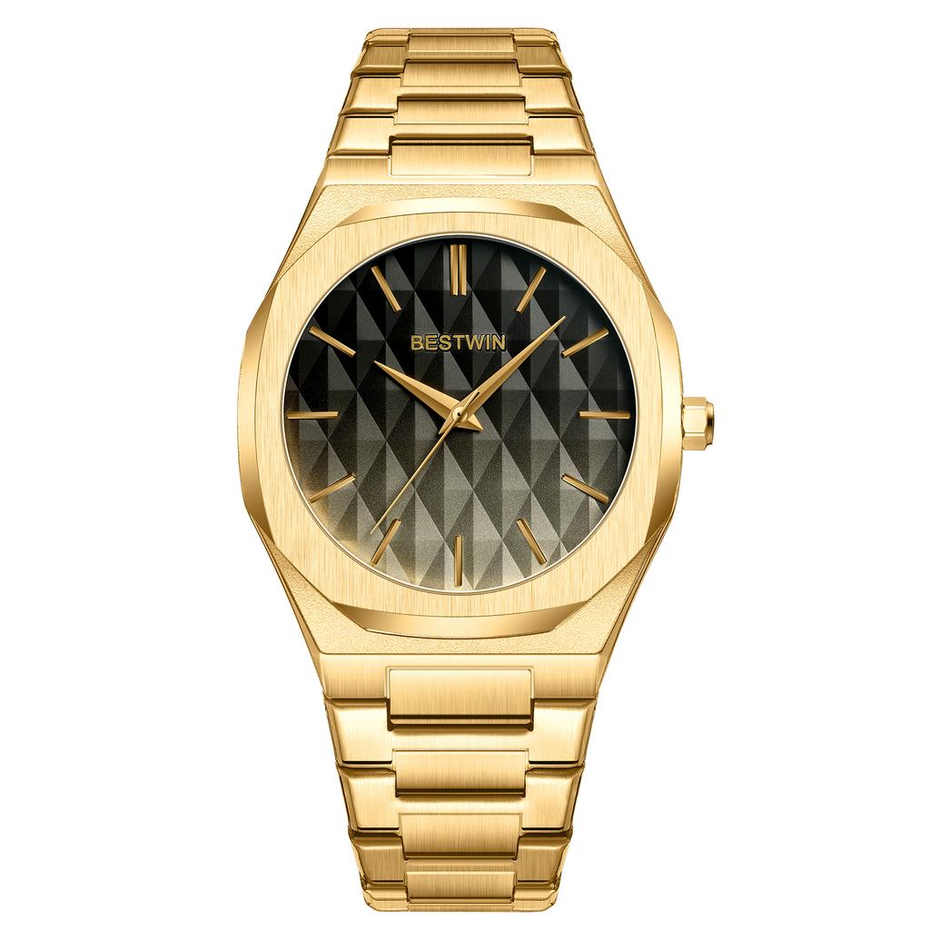 Men Wrist Watches For Male Clock Top Brand Luxury Stainless Steel Band Black Fashion Men Quartz Watches Dropshipping