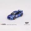 MINI GT 1078 1:64 Subaru Impreza WRC99 Афины 1074 Ford Red Bull Rally WRT Литой металлический модельный автомобиль