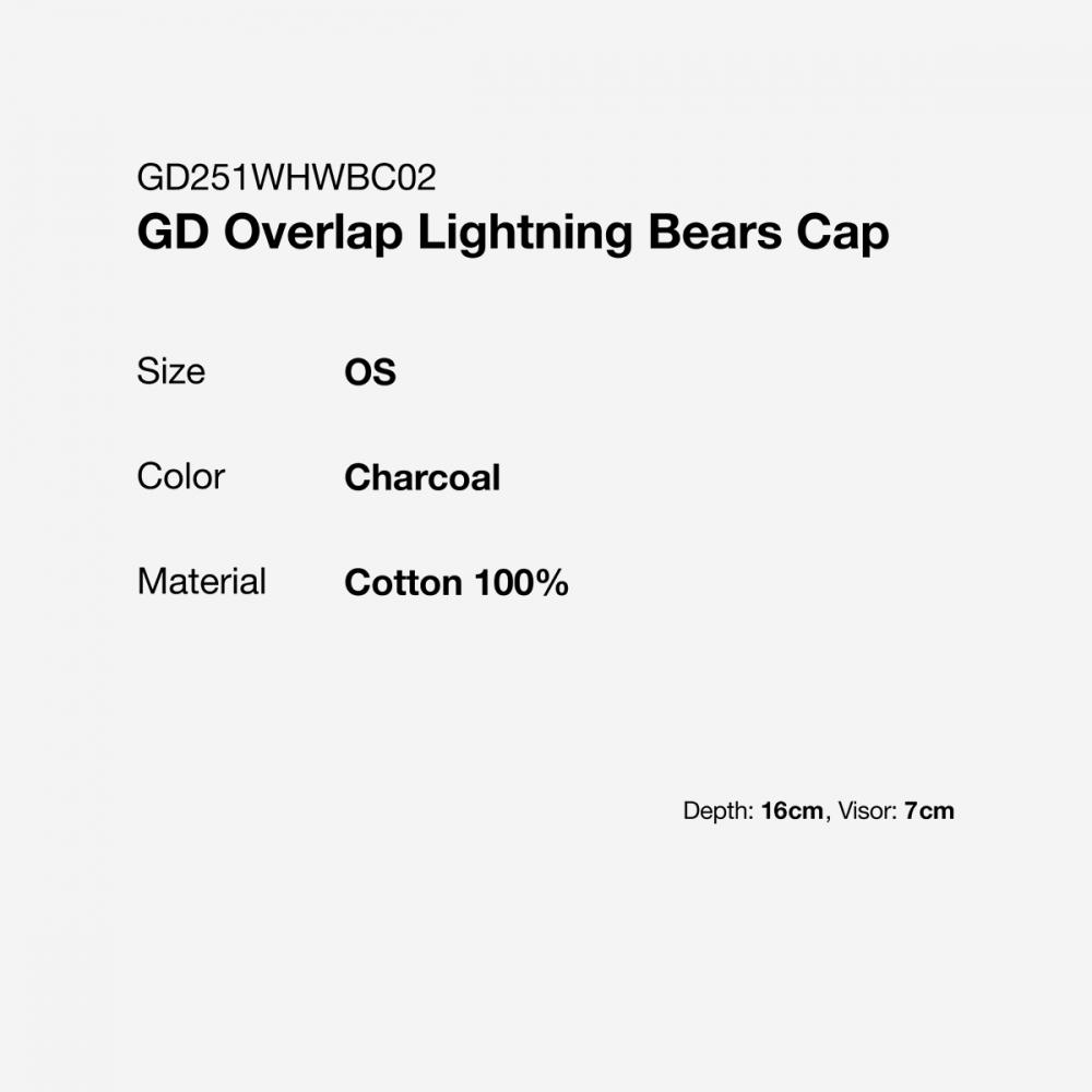 Thisisneverthat Gd Overlap Lightning Bears Cap Gd251whwbc02