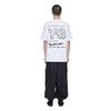 Y-3 Mens Sketch Logo Single Jersey T-Shirt