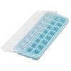24 Grid Ice Cube Tray Food Grade Silicone Ice Mold with Lid Home DIY Ice Cream Ice Cube Maker Cold Drink Kitchen Bar Accessories