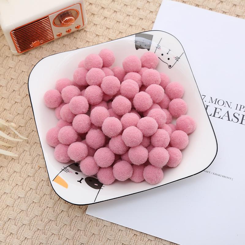 Colorful High Elastic Pom-Pom Embellishments - Free Same Day Shipping, In Stock, DIY Accessories, Large Plush Balls