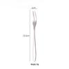 ZISIZ Stainless Steel Dessert & Fruit Fork Set