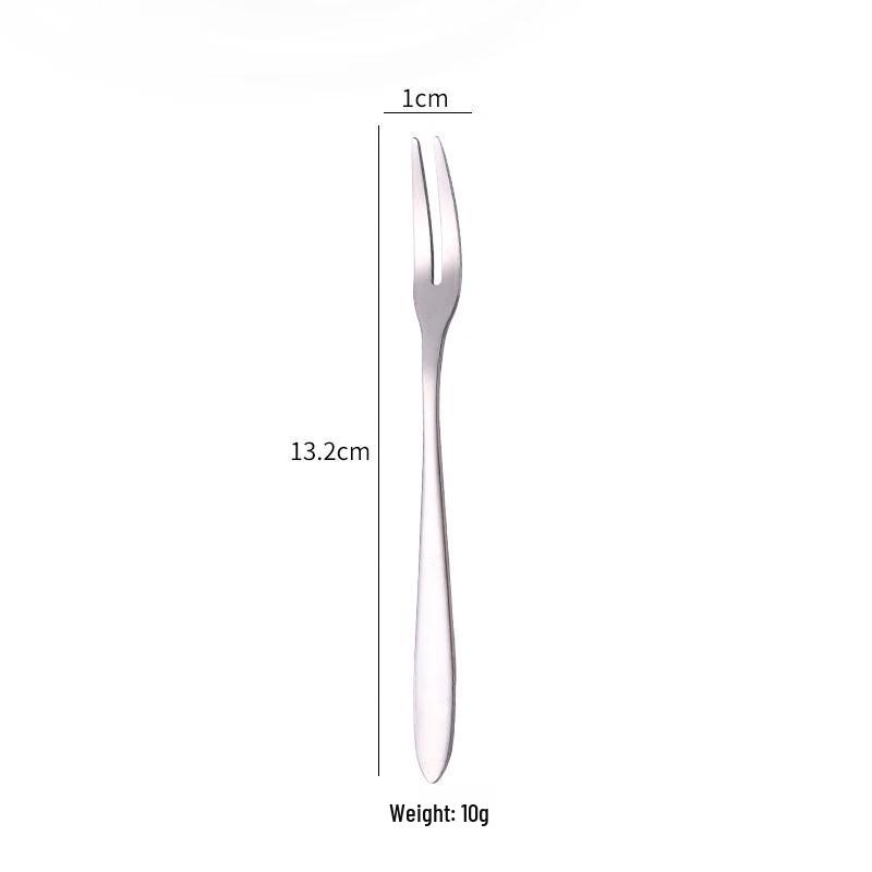 ZISIZ Stainless Steel Dessert & Fruit Fork Set