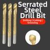 6/7Pcs Bearing Steel Drilling Tool Anti Rust Quick Change Bits Set Step Drill Bit Set  Iron Drilling