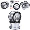 Alloy 4x 22 Beadlock Wheel Rims For 110 Rc Axial Wraith Trx4 Crawler Redcat