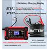 6A 12V автомобильное зарядное устройство для аккумулятора импульсный ремонт ЖК-дисплей умная быстрая зарядка AGM Deep Cycle GEL свинцово-кислотное зарядное устройство для автомобиля мотоцикла