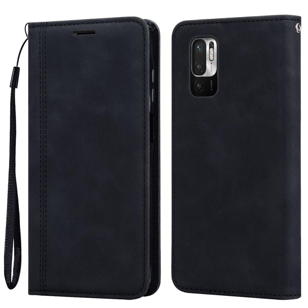 Магнитная застежка, кошелек-книжка, чехол для телефона для Xiaomi Redmi Note 10 5G, POCO M3 Pro 5G, винтажная обложка из ПУ-кожи с держателем для карт