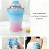 2-In-1 Collapsible Silicone Ice Ball Cup Reusable Portable Ice Sphere Mold With Straw Lid For Coffee Juice Drinks