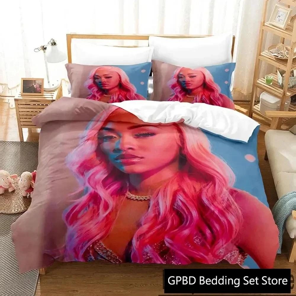 3D Print Anne-Marie Bedding Set Double Twin King Duvet Cover Comforter Pillowcase Boys Girls Adults Bedroom